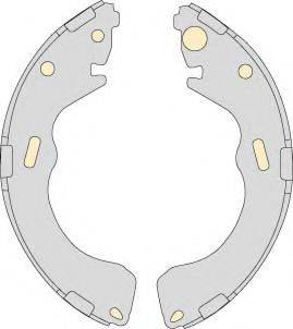 MGA M780 Комплект гальмівних колодок