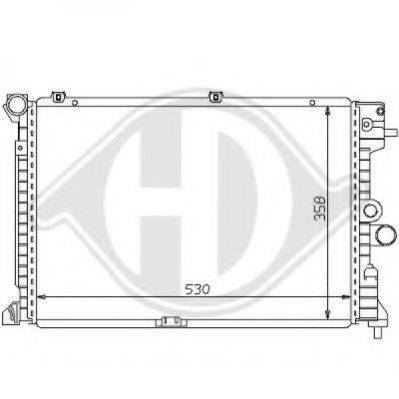 DIEDERICHS 8125179 Радіатор, охолодження двигуна