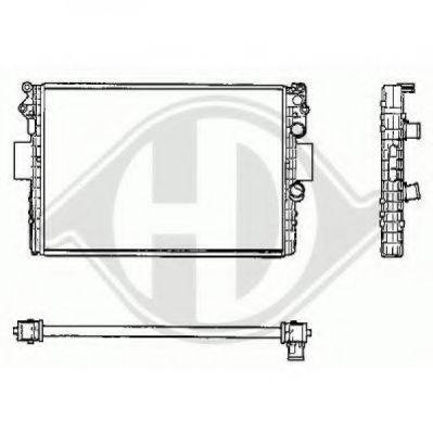 DIEDERICHS 8349206 Радіатор, охолодження двигуна