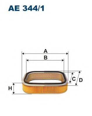 FILTRON AE3441 Повітряний фільтр