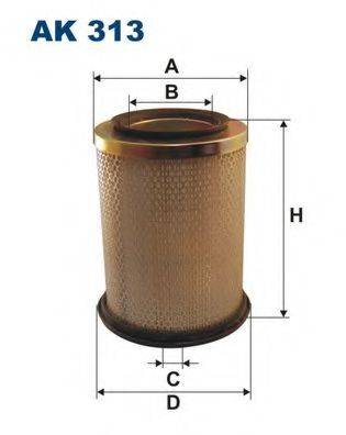 FILTRON AK313 Повітряний фільтр