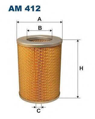 FILTRON AM412 Повітряний фільтр