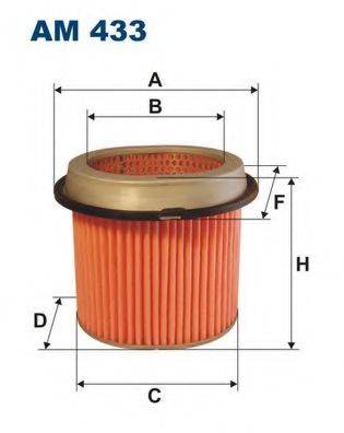 FILTRON AM433 Повітряний фільтр