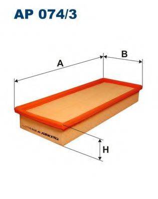 FILTRON AP0743 Повітряний фільтр