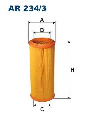 FILTRON AR2343 Повітряний фільтр