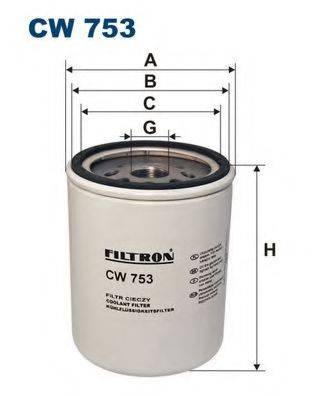 FILTRON CW753 Фільтр для охолоджувальної рідини