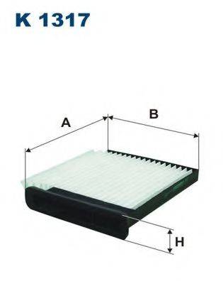 FILTRON K1317 Фільтр, повітря у внутрішньому просторі