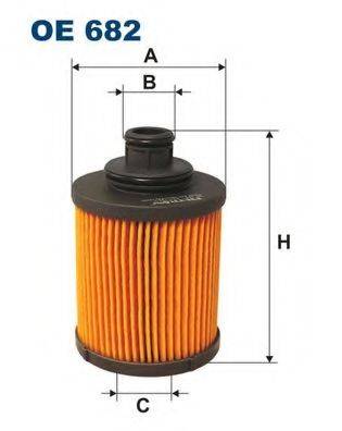 FILTRON OE682 Масляний фільтр