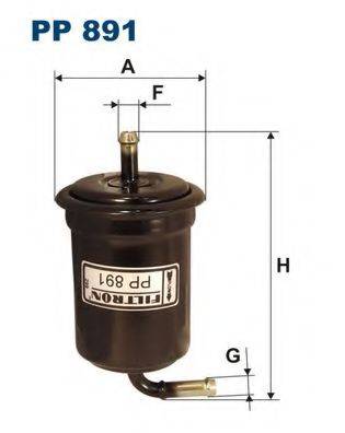 FILTRON PP891 Паливний фільтр