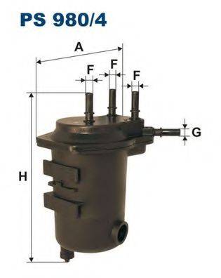 FILTRON PS9804 Паливний фільтр