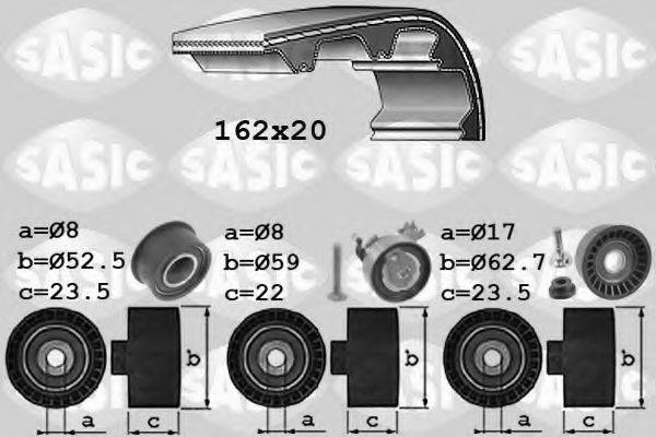 SASIC 1756065 Комплект ременя ГРМ