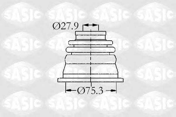 SASIC 4003470 Комплект пильника, приводний вал