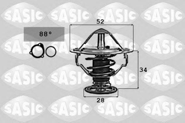 SASIC 9000714 Термостат, охолоджуюча рідина