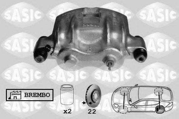 SASIC 6506041 Гальмівний супорт