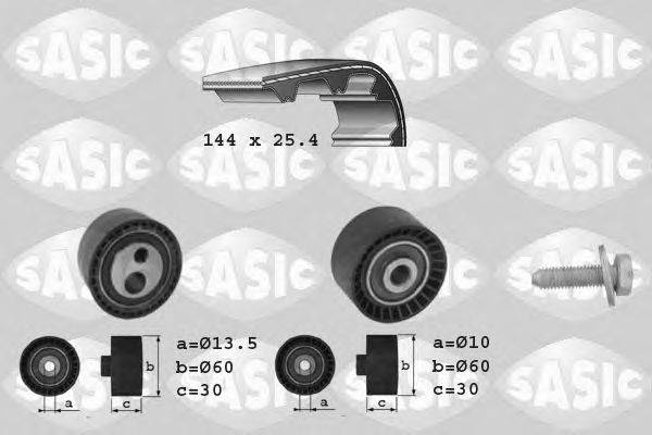 SASIC 1750012 Комплект ременя ГРМ