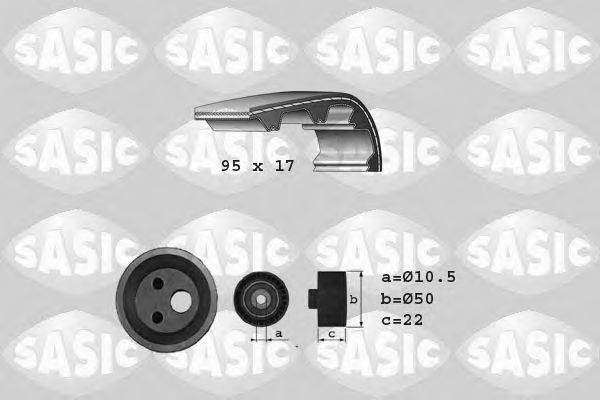 SASIC 1754005 Комплект ременя ГРМ