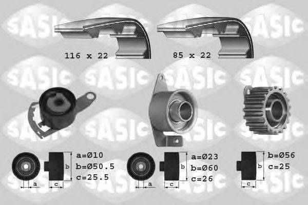 SASIC 1756012 Комплект ременя ГРМ