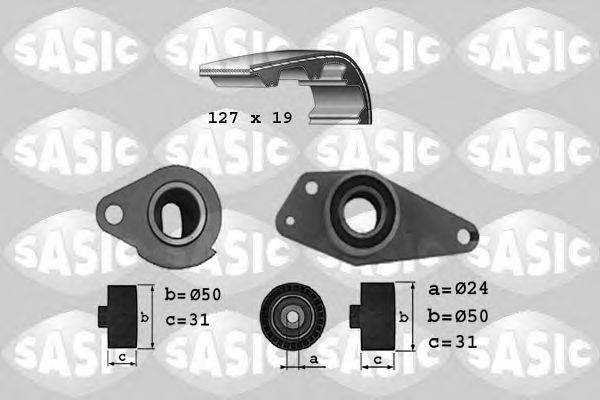 SASIC 1754016 Комплект ременя ГРМ