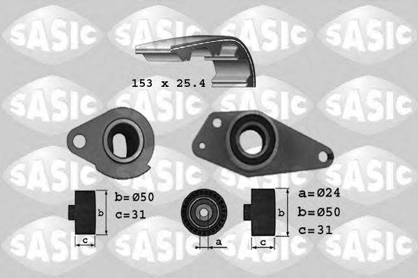 SASIC 1754018 Комплект ременя ГРМ