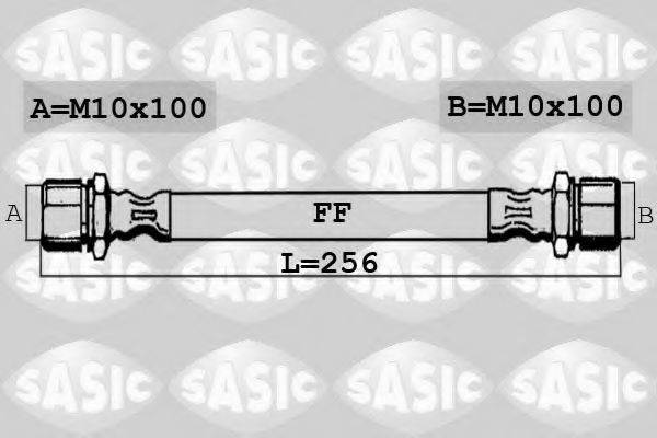 SASIC 6600020 Гальмівний шланг