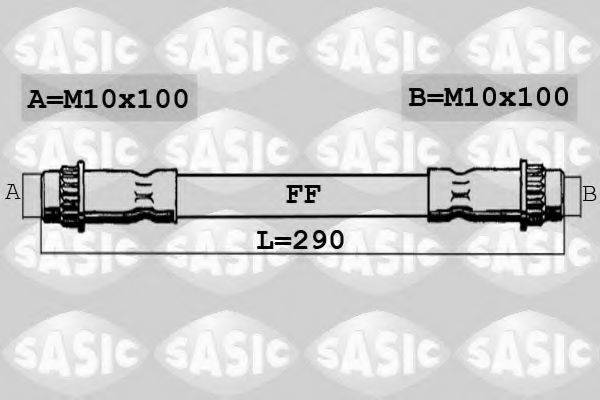 SASIC SBH4070 Гальмівний шланг