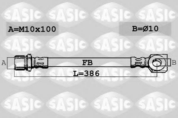 SASIC SBH6364 Гальмівний шланг