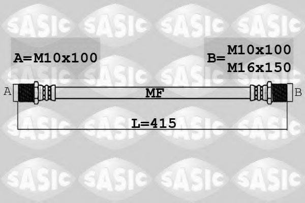 SASIC 6606234 Гальмівний шланг