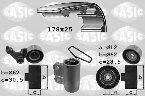 SASIC 1756031 Комплект ременя ГРМ