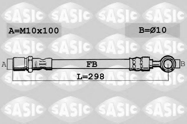 SASIC 6606134 Гальмівний шланг