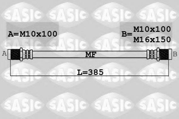 SASIC 6606233 Гальмівний шланг