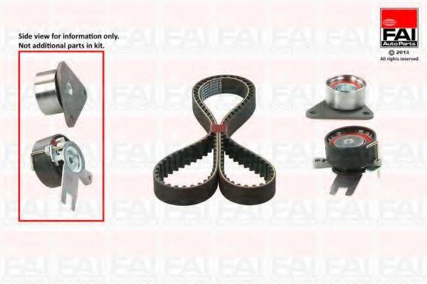 FAI AUTOPARTS TBK521 Комплект ременя ГРМ