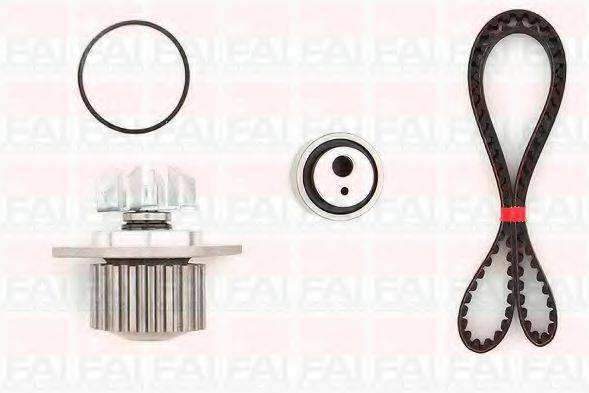 FAI AUTOPARTS TBK082492 Водяний насос + комплект зубчастого ременя