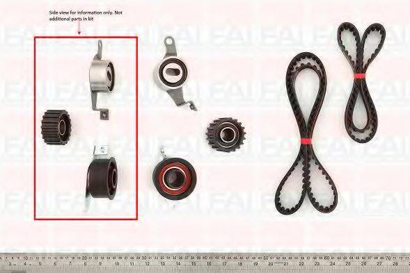 FAI AUTOPARTS TBK31 Комплект ременя ГРМ