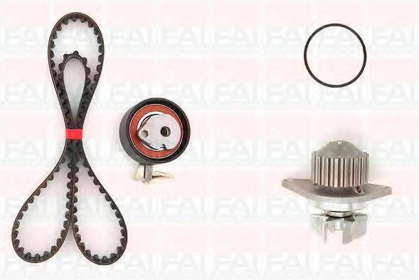 FAI AUTOPARTS TBK1456344 Водяний насос + комплект зубчастого ременя