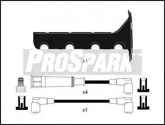 STANDARD OES511T Комплект дротів запалювання