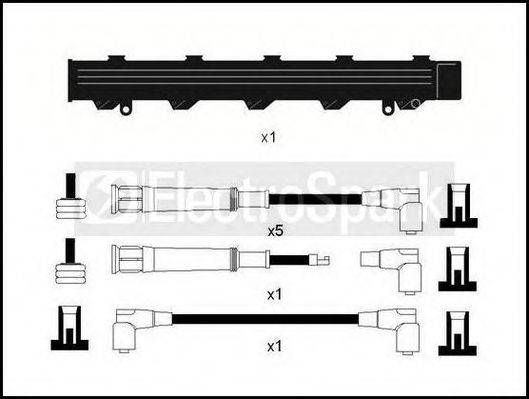 STANDARD OEK408T Комплект дротів запалювання