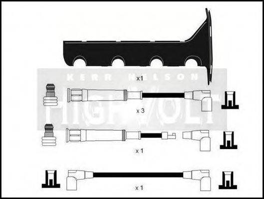 STANDARD OEF894T Комплект дротів запалювання