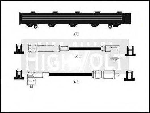 STANDARD OEF965T Комплект дротів запалювання