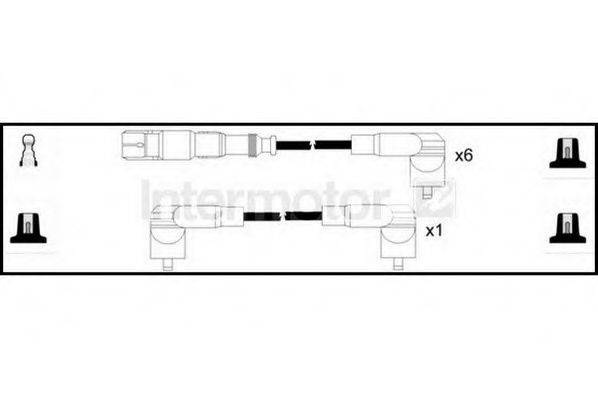 STANDARD 76209 Комплект дротів запалювання