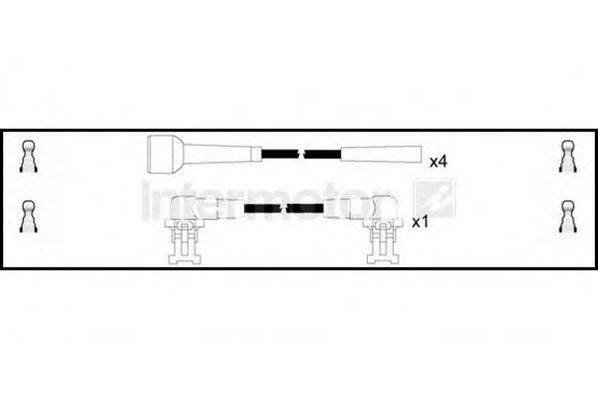 STANDARD 73162 Комплект дротів запалювання