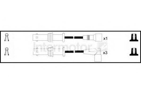 STANDARD 73493 Комплект дротів запалювання