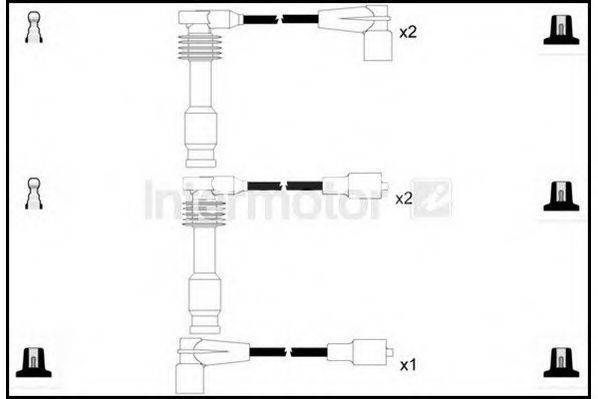 STANDARD 73867 Комплект дротів запалювання