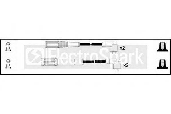 STANDARD OEK710 Комплект дротів запалювання