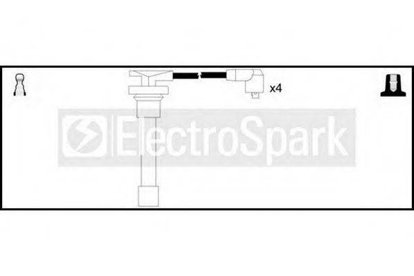 STANDARD OEK286 Комплект дротів запалювання