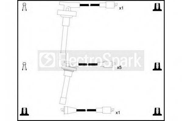 STANDARD OEK030 Комплект дротів запалювання