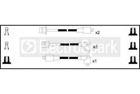 STANDARD OEK579 Комплект дротів запалювання