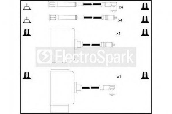 STANDARD OEK480 Комплект дротів запалювання