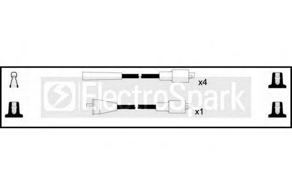 STANDARD OEK184 Комплект дротів запалювання