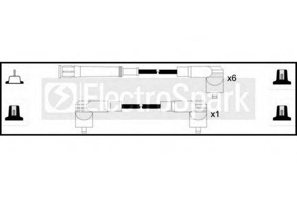 STANDARD OEK160 Комплект дротів запалювання