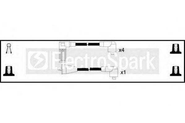 STANDARD OEK449 Комплект дротів запалювання